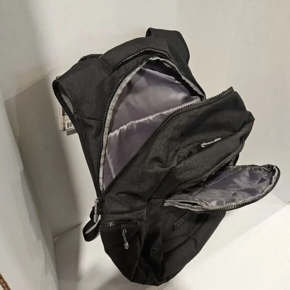 Lolë Quilted Nylon Backpack‎ / Black/ New